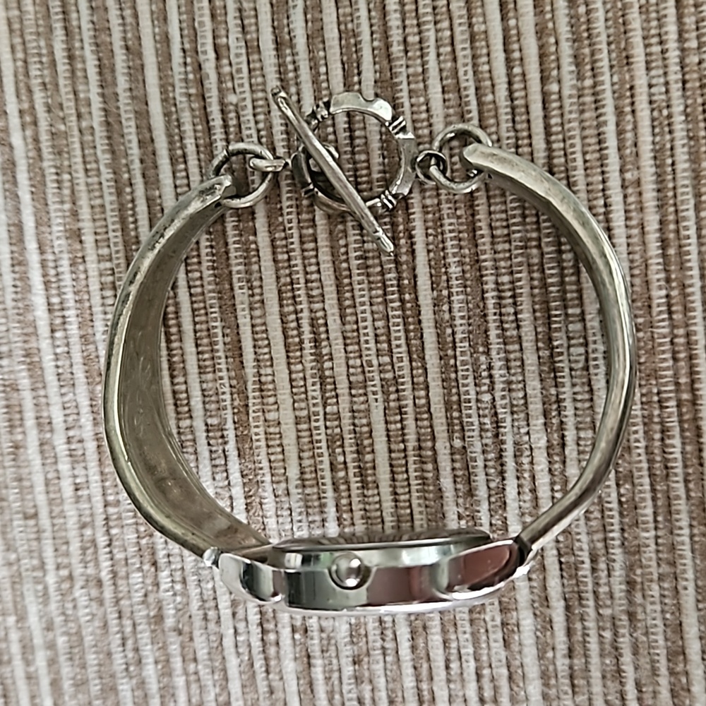 Vintage Spoon Handle Silver Watch - Picture 9 of 11